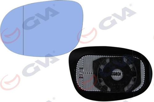 Ayna Camı Sol Bravo 07 Isıtmalı Mavi Cam Asferik Vm-6160Ghl