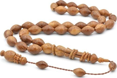Beyzi Kesim Kalem İşi Halkalı İmameli İri Boy Kuka Tesbih