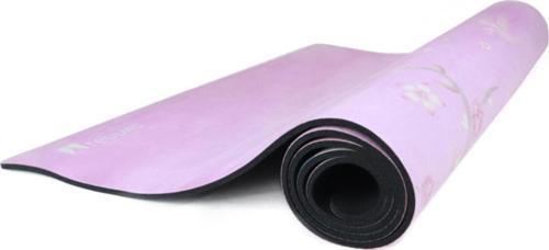 Kaydırmaz 5mm Süet Çocuk Doğal Kauçuk Yoga Mat Pilates Matı Pembe 136 X 62 Cm
