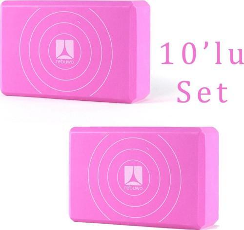 Köpük Yoga Bloğu Yoga Block 10'lu Set