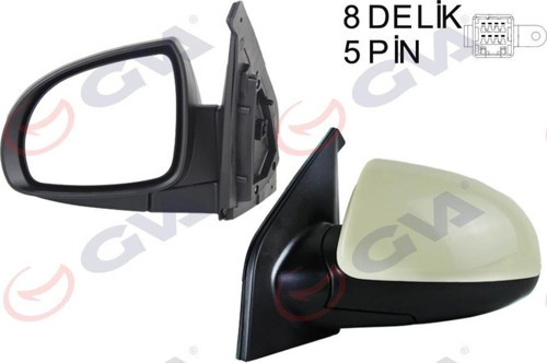 Dıs Dıkız Aynası Sol Pıcanto 06 Elektrıklı Isıtmalı Astarlı Konveks Vm-753Ehpl 109192-8761007158