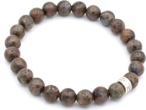 Hakiki Doğal Kahverengi Labradorit Bileklik 1.kalite