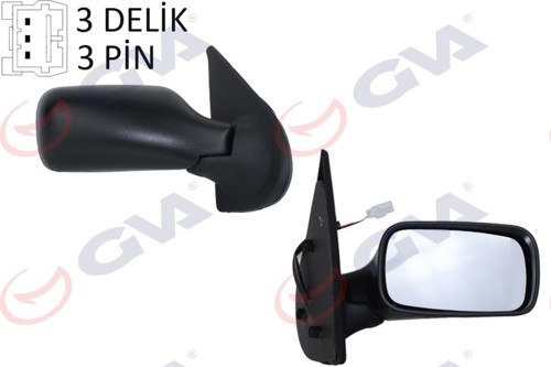 Dış Dikiz Aynası Sağ Palıo 98 Elektrikli Konveks 3 Fiş Vm-155E-5Dr