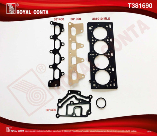 Üst Takım Conta Lgn-Clio 1.4-1.6 16 V K4J-K4M -T381690