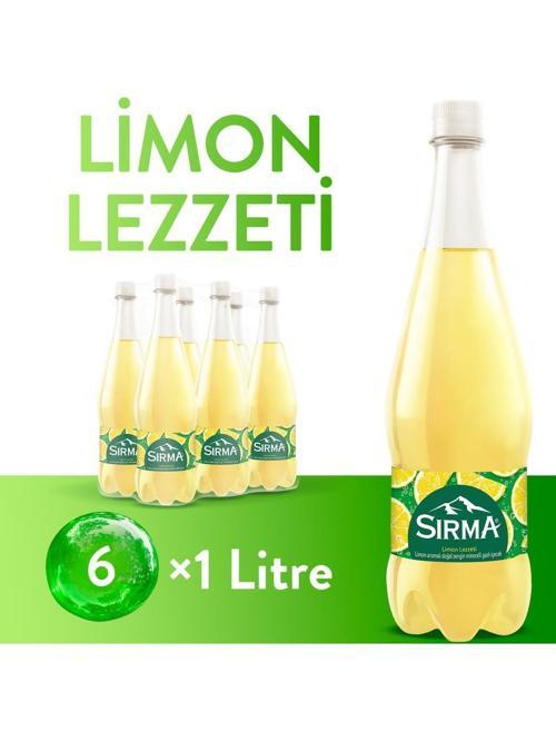 C Vitaminli Limon Aromalı Doğal Maden Suyu 1 Lt X 6 Adet