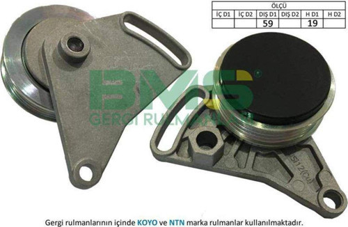 Alternatör Gergi Kasnağı Rulmanlı Kütüklü Passat 96-05 -A4 95-04 -A6 97-05 1.8-1