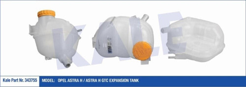 Genleşme Tankı (Radyatör Ek Depo) Kapaklı Opel Astra H / Astra H Gtc
