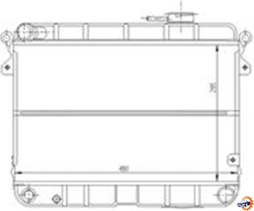 Radyatör M131 Em-Ym 470X292X34 2 Sıra Al Pl Sistem 612138