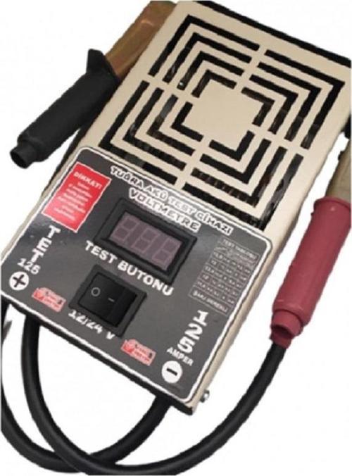 6-12-24 VOLT 125 AMPER AKÜ TEST CİHAZI TET125