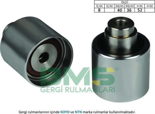 Eksantrik Gergi Rulmanı Golf5-Caddy-Jetta-Transporter T5-A3-Leon 1.4-1.9 Tdı Axb-Bjb-Bxe-Amf-Bnv