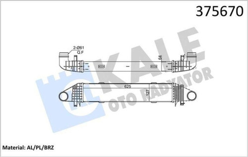 Turbosarj Radyatoru Mercedes W204 S204 C204 W212 C207 A207
