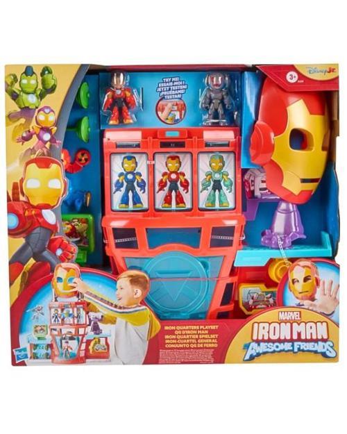 Marvel Iron Man and His Awesome Friends Iron Quarters Oyun Seti G1259