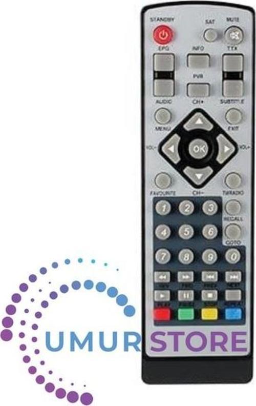 Mini Hd Slim Uydu Alıcı Kumandası