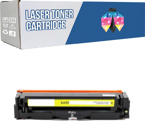 Safir Toner Canon CRG-067H / Canon i-Sensys LBP-631Cw Sarı Çipli Muadil Toner