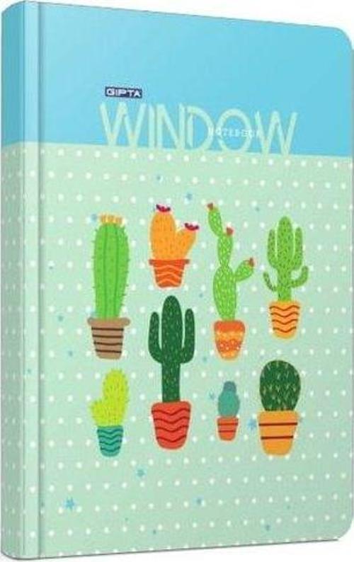 Window İplik Dikiş Sert Kapak Defter