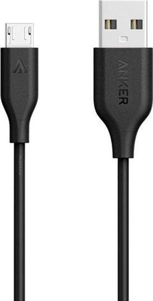 PowerLine Micro USB Şarj / Data Kablosu 0.9 Metre Siyah