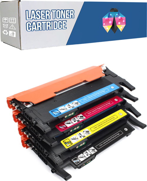 Safir Toner Samsung CLT-K406S CLP-365 CMYK 1 Set Muadil Toner