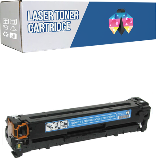 Safir Toner Hp 125A-CB541A Laserjet CP1215 - CP1217 Mavi 1.400 Syf Muadil Toner
