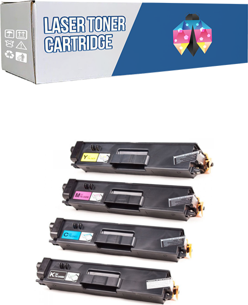 Safir Toner Brother TN-340 HL-4140CN HL-4150CDN CMYK 1 Set  Muadil Toner