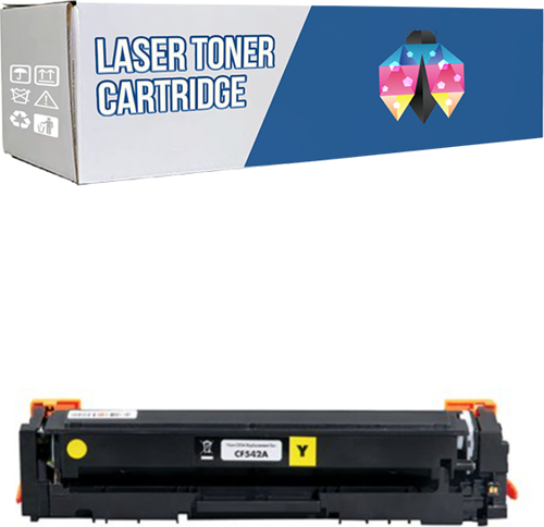 Safir Toner Hp LaserJet Pro MFP M477nw 204A-CF512A Sarı Muadil Toner