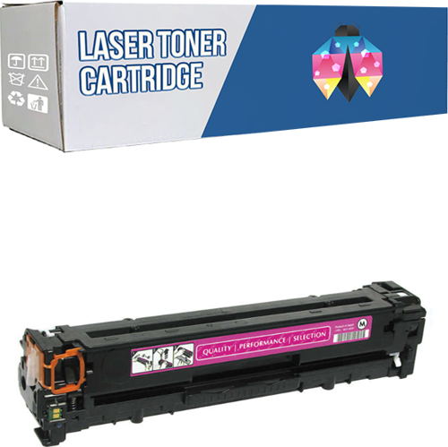 Safir Toner Hp 125A-CB543A Kırmızı 1.400 Syf Muadil Toner