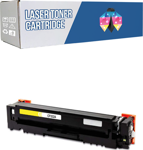 Safir Toner Hp LaserJet Pro 200 Color M251nw 131A-CF212A 1.800 Syf Sarı Muadil Toner