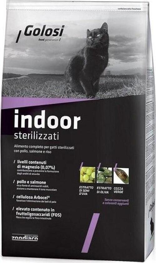 Indoor Somonlu Pirinçli Kısırlaştırılmış Kedi Maması 7,5 Kg