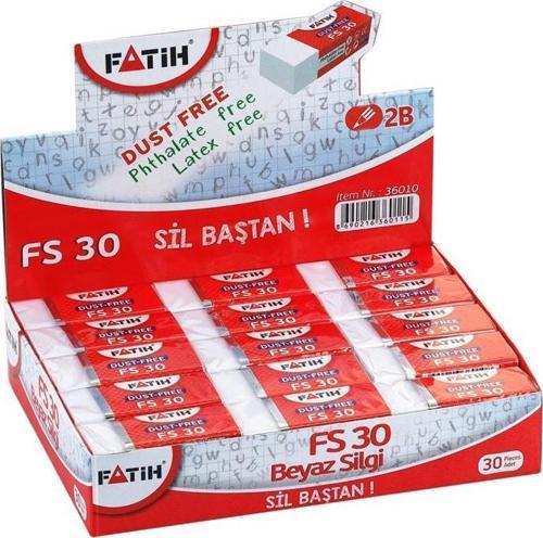 Silgi Beyaz Fs-30 Fa36010 30 Lu (1 Paket 30 Adet)