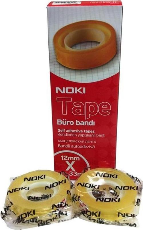 1233 Selefon Bant 12Mmx33M 12 Li (1 Paket 12 Adet)