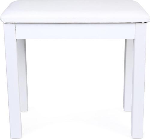 KO-104WH Sandıksız Ahşap Piyano Taburesi (Beyaz)