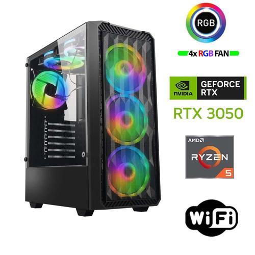 Armor X90 Ryzen 5 5500 32GB Ram 1TB M.2 NVMe SSD 6GB RTX3050 Masaüstü Oyuncu Bilgisayarı