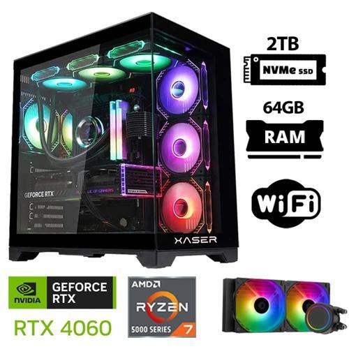 Sword X32 Pro Ryzen 7 5700X 64GB Ram 2TB M.2 NVMe SSD 8GB RTX4060 Sıvı Soğutmalı Oyuncu Bilgisayarı