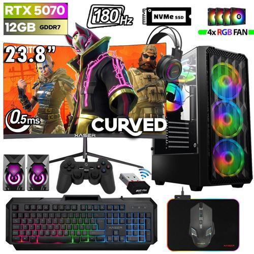 Thunder x310 i5 14400F 32GB DDR5 Ram 2TB M.2 NVMe SSD 12GB RTX5070 23.8" 180Hz Oyuncu Bilgisayarı