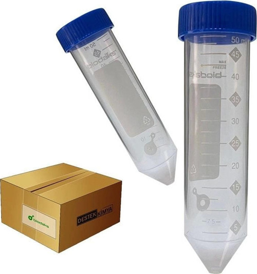 Falkon Tüp 50 ml Santrifüj Tüpü Non Steril/Koli