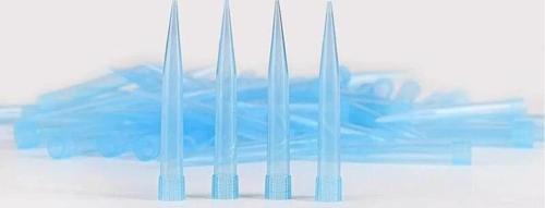 Mavi Plastik Pipet Ucu 500 Adet