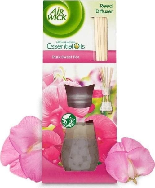 Pembe Çiçek Bahçesi Kokulu Bambu Çubuk 25 Ml