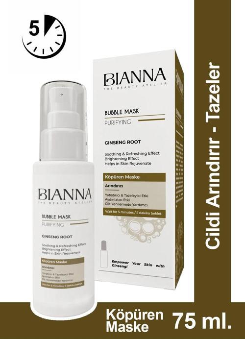 5 Dakikada Arındırıcı Köpüren Maske | Ginseng 75 Ml.