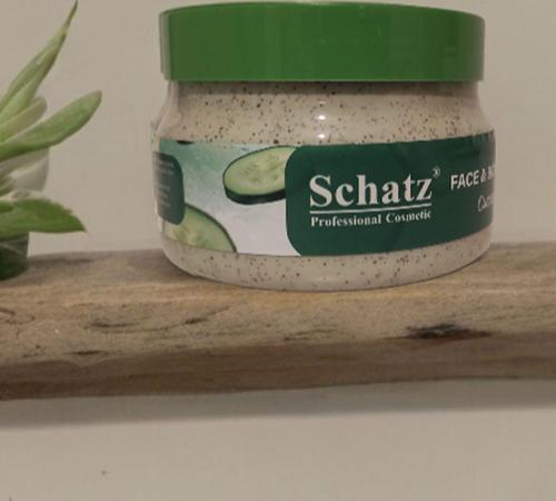 Salatalık Özlü Antioksidan Yüz Ve Vücut Scrub 350 Ml. Cucumber