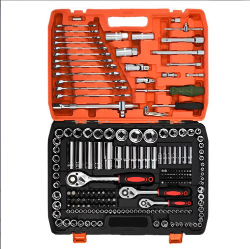 1/4 Cırcırlı 216 Parça Lokma Anahtar Takımı Oto Tamirci Full Tam Set