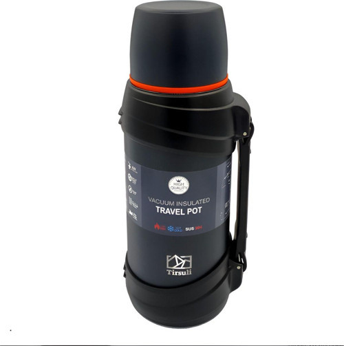 Seyahat Termos Şişesi 2 Litre – Paslanmaz Çelik Çift Duvarlı – Kamp Veya Yürüyüş...