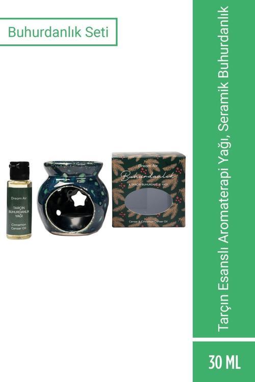 Siyah Yıldızlı Buhurdanlık - 30Ml