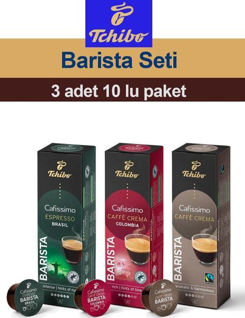 Barista Kapsül Kahve Seti 3'Lü