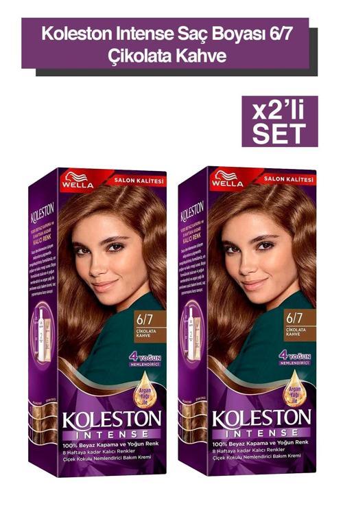 Koleston Intense Saç Boyası 6/7 Çikolata Kahve 2X