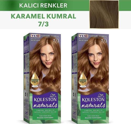 Koleston Naturals Saç Boyası 7/3 Karamel Kumral X 2 Adet