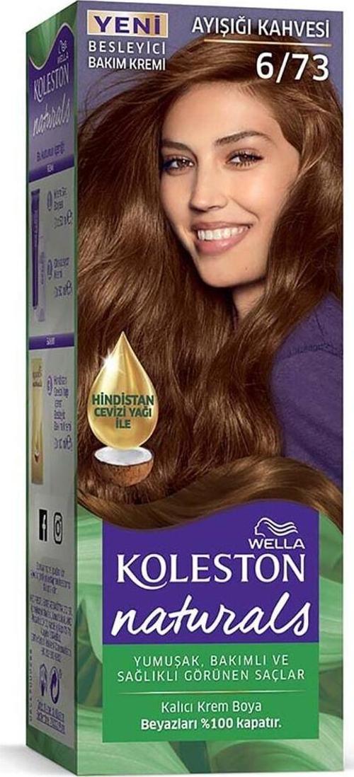 Koleston Saç Boyası Naturals 6/73 Ayışığı Kahvesi X2 Adet