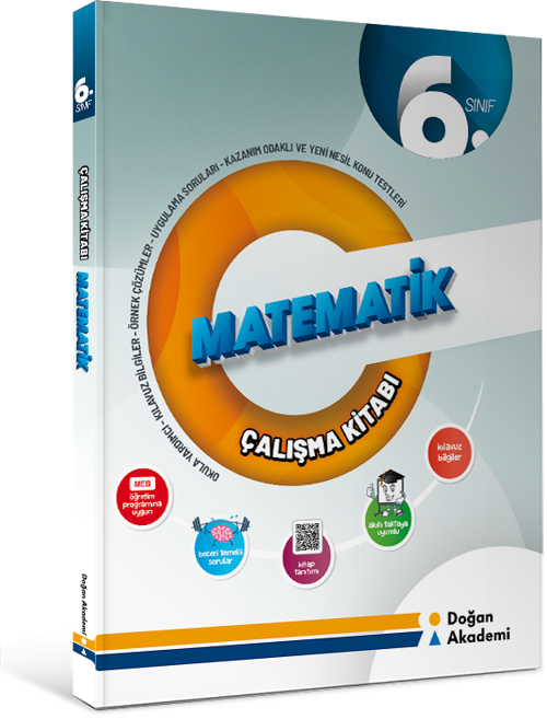 Doğan Akademi Yayınları 6. Sınıf Matematik Çalışma Kitabı