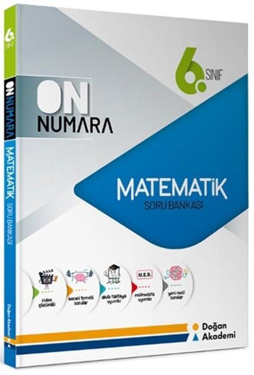 Doğan Akademi Yayınları 6. Sınıf Matematik On Numara Soru Bankası
