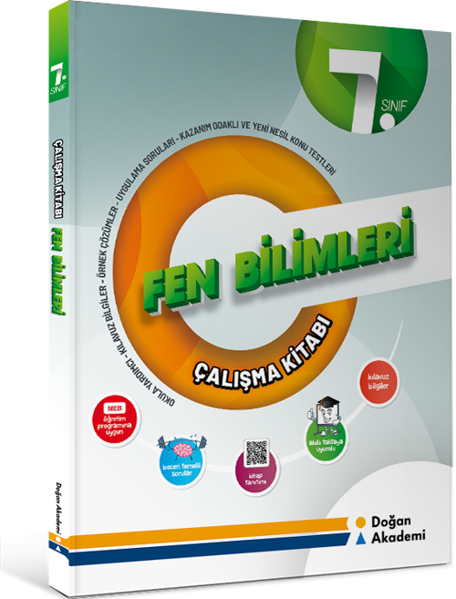 Doğan Akademi Yayınları 7. Sınıf Fen Bilimleri Çalışma Kitabı