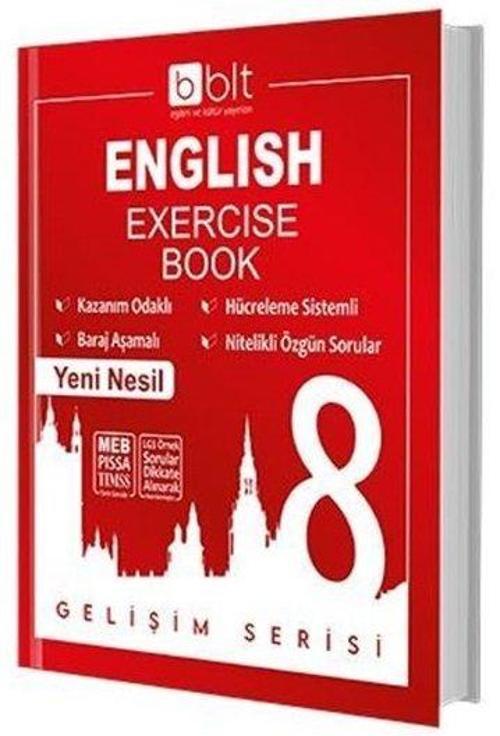 Bulut Eğitim Yayınları  8. Sınıf İngilizce Gelişim Soru Bankası