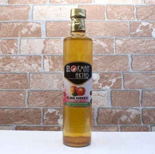 3 Adet Doğal Elma Sirkesi Doğal Katkisiz 500 Ml Apple Vinegar